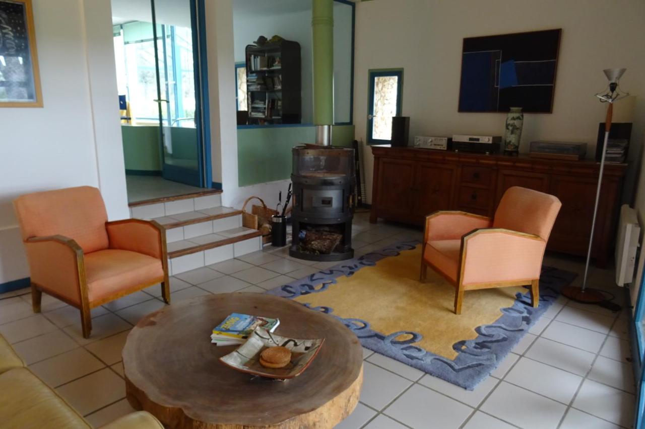 Mas En Pierres Seches Avec Piscine Villa Lussan  ภายนอก รูปภาพ