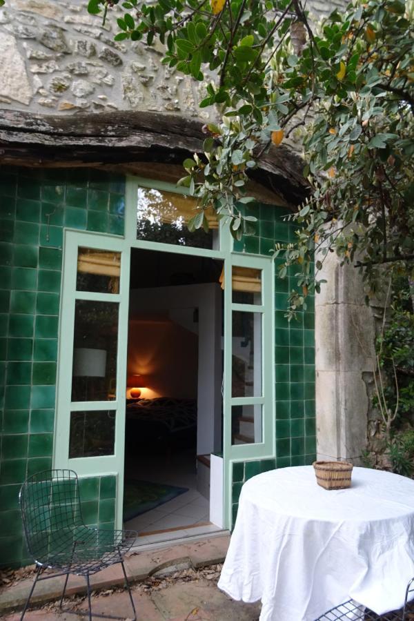 Mas En Pierres Seches Avec Piscine Villa Lussan  ภายนอก รูปภาพ